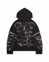 Black Work Hoodie