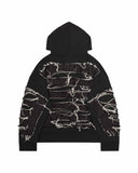 Black Work Hoodie
