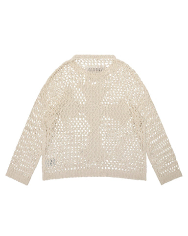 ★CPGN STUDIO_COMPAGNO★ Racing collar pullover knit cream 1071c01c-36a4-4462-a9ca-
