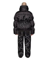 Black Camo Puffer Jacket 2.0