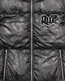 Black Camo Puffer Vest